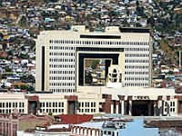 Edificio del Parlamento en Valparaso.