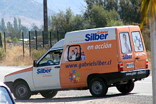 Vehículo de campaña de Gabriel Silber