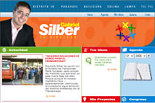 Página web de Gabriel Silber Romo