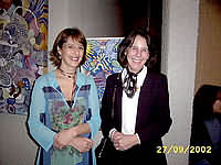 Pilar Ducci junto a su madre, Pilar Gonzlez. (41,889 bytes)