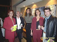 Ninochtka Goyzueta, Fedor Palacios, Pamela Navarrete, Carola Barrios y Diego Olea. (36,022 bytes)