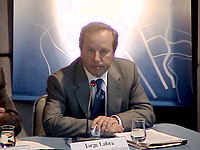 Jorge Labra, representante de las inmobiliarias.