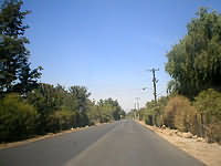 Pavimentacin del camino San Luis