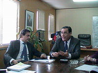 Subsecretario Barros y Ministro Campos
