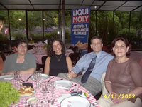 Amanda Vidal, Rafael Trejo, Claudia Gmez y Gloria Nilo (42,245 bytes)