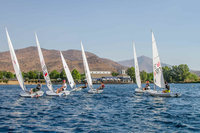 Laguna Piedra Roja fue escenario  de emocionante competencia de vela juvenil