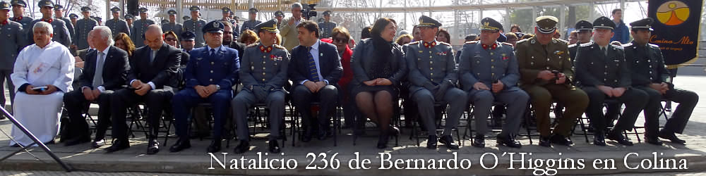 Reportaje fotográfico: Aniversario 236° del natalicio de Bernardo O'Higgins en Colina