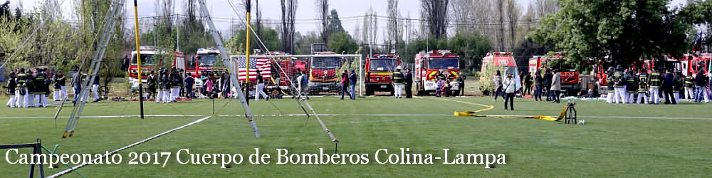 Reportaje Fotográfico: Campeonato 2017 del Cuerpo de Bomberos Colina-Lampa