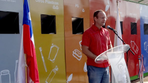 Gozalo Muñoz en la inauguración del Pento Limpio de Colina. Foto de Kiko Benítez.