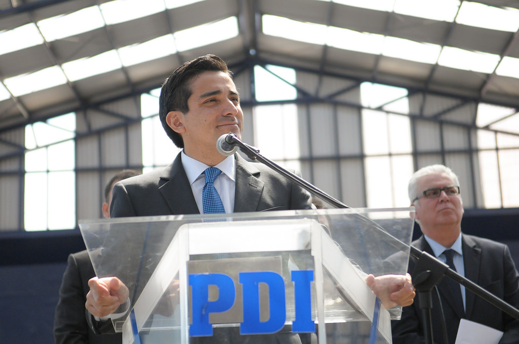 El ministro de Interior y Seguridad Pública, Rodrigo Peñailillo