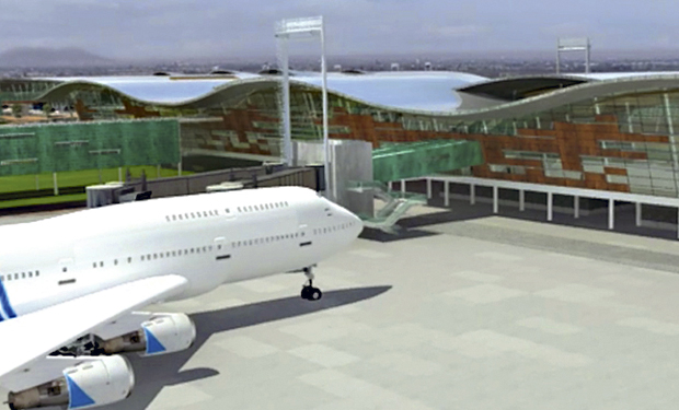 Así se lucirá el aeropuerto tras la ampliación proyectada.