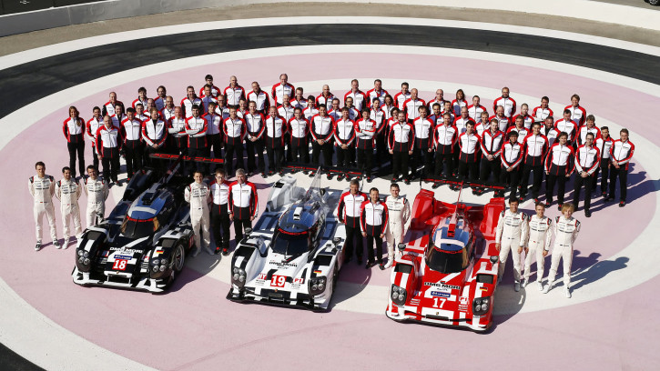 Porsche Team, Porsche 919 Hybrid in 2015 Le Mans colors